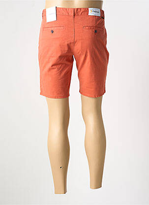 Short orange FARAH homme