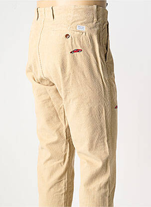 Pantalon droit beige EDMMOND STUDIOS homme