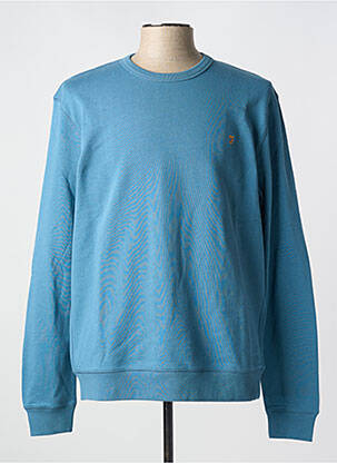 Sweat-shirt bleu FARAH homme