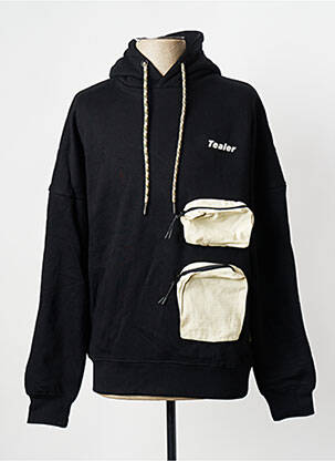 Sweat-shirt noir TEALER homme