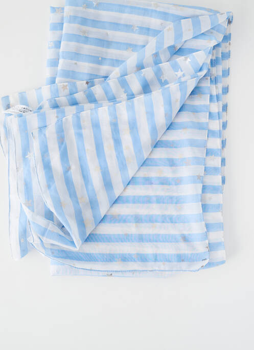 Foulard bleu EDC pour femme