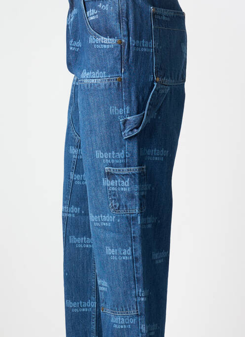 Jeans coupe droite bleu LIBERTADOR pour homme