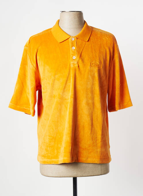 Polo orange WALK IN PARIS pour homme