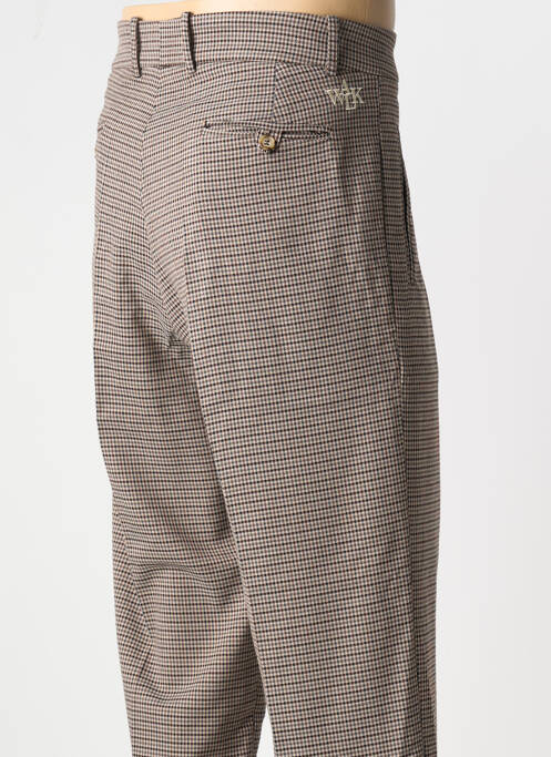 Pantalon droit beige WALK IN PARIS pour homme