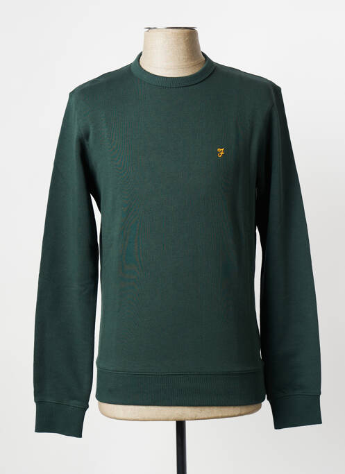 Sweat-shirt vert FARAH pour homme