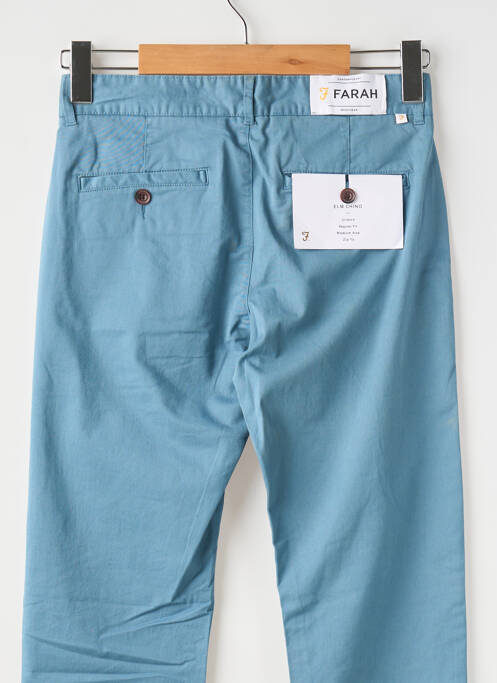 Pantalon chino bleu FARAH pour homme
