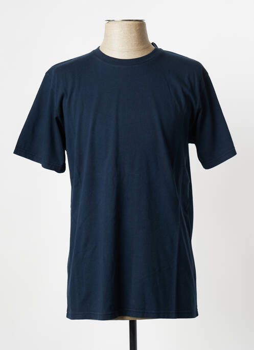 T-shirt bleu COLORFUL STANDARD pour homme