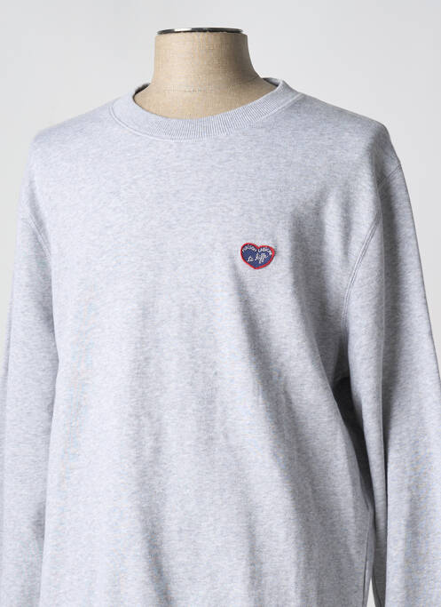 Sweat-shirt gris MAISON LABICHE pour homme