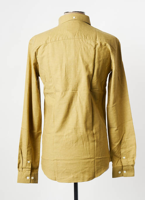 Chemise manches longues kaki MINIMUM pour homme