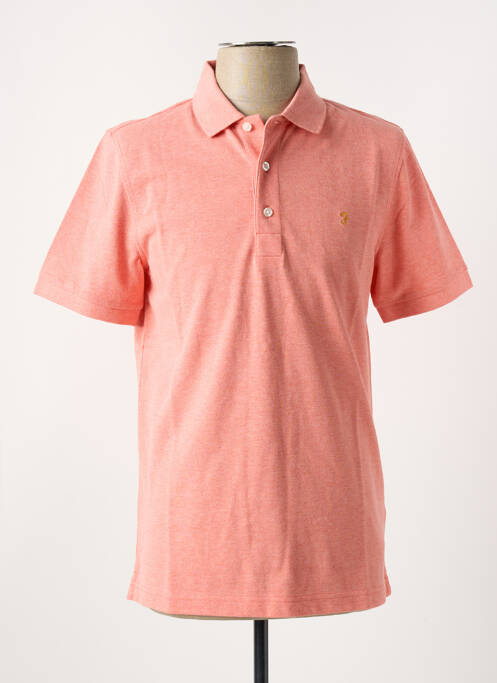 Polo orange FARAH pour homme