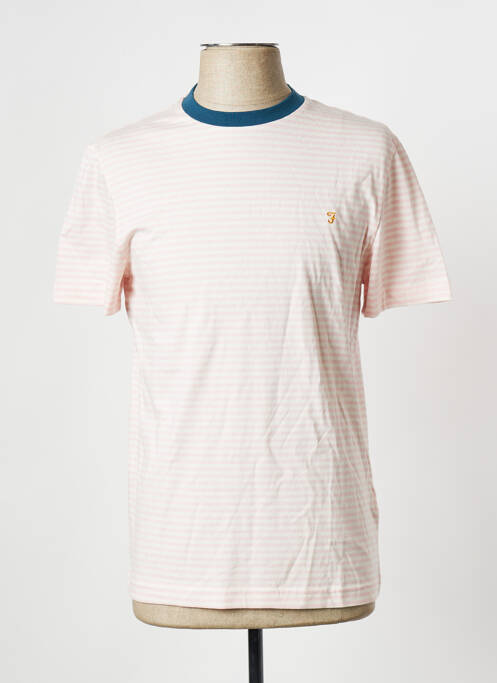 T-shirt rose FARAH pour homme