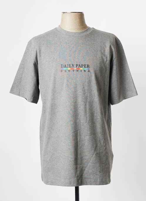 T-shirt gris DAILY PAPER pour homme