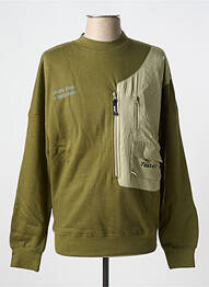 Sweat-shirt kaki TEALER homme