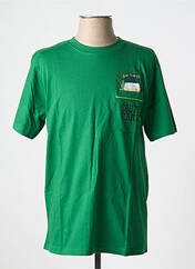 T-shirt vert TEALER pour homme seconde vue