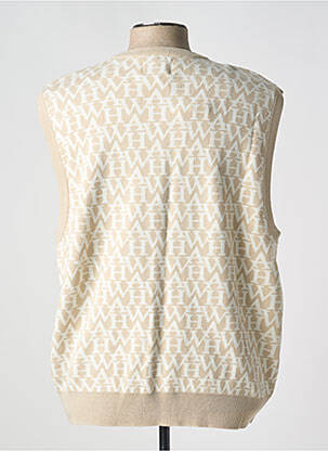 Pull beige HUMAN WITH ATTITUDE homme