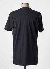 T-shirt noir HUMAN WITH ATTITUDE pour homme seconde vue