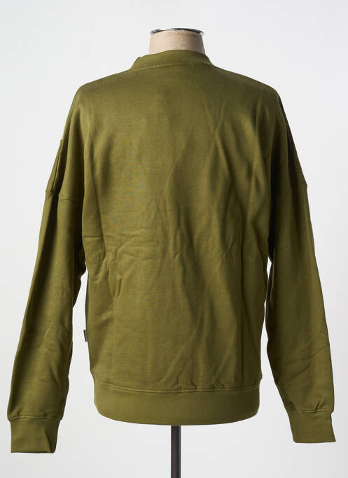 Sweat-shirt kaki TEALER pour homme