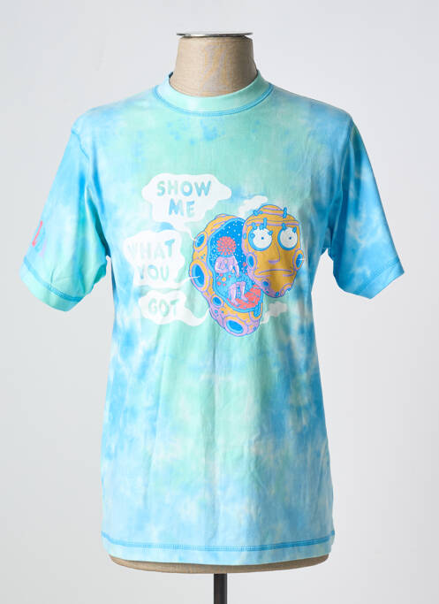 T-shirt bleu TEALER pour homme