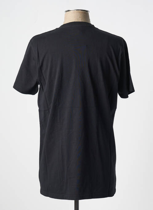 T-shirt noir HUMAN WITH ATTITUDE pour homme