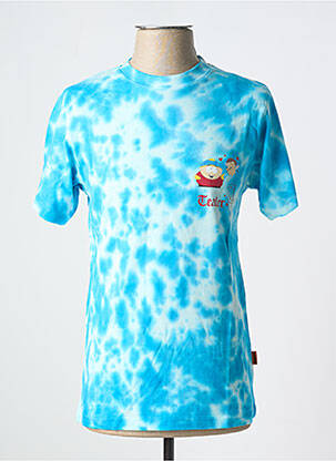 T-shirt bleu TEALER homme