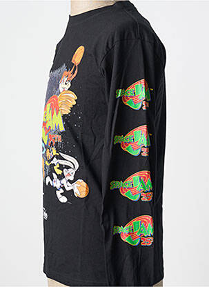 T-shirt noir TEALER homme