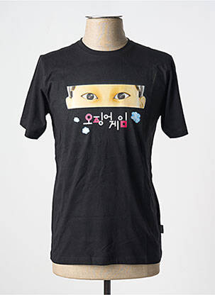 T-shirt noir TEALER homme