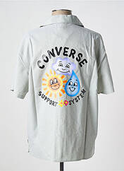 Chemise manches courtes vert CONVERSE pour homme seconde vue