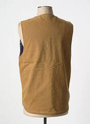 Gilet sans manche marron CARHARTT pour homme seconde vue