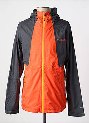 Coupe-vent orange COLUMBIA homme