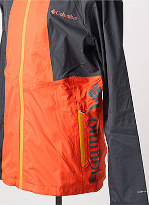 Coupe-vent orange COLUMBIA homme