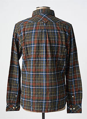 Chemise manches longues vert KNOWLEDGE COTTON APPAREL homme