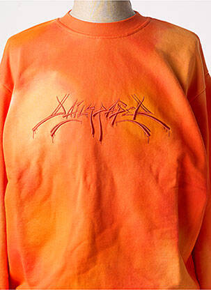 Sweat-shirt orange DAILY PAPER homme