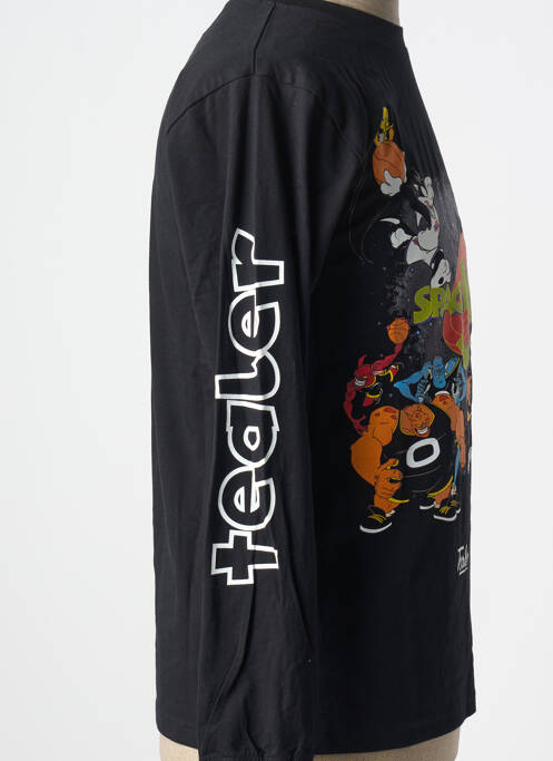 T-shirt noir TEALER pour homme