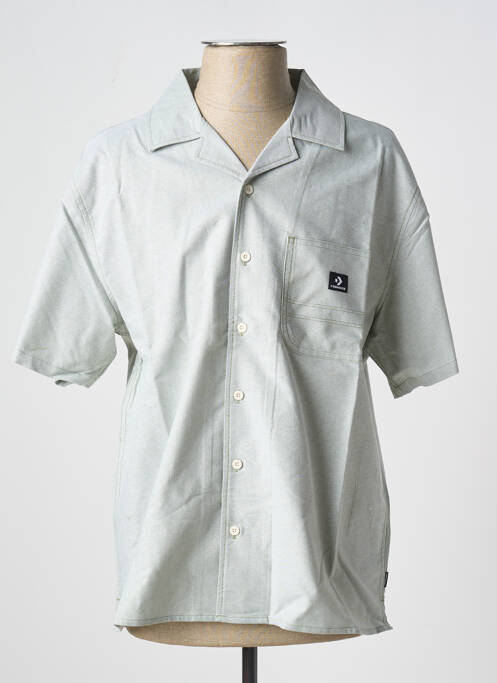 Chemise manches courtes vert CONVERSE pour homme