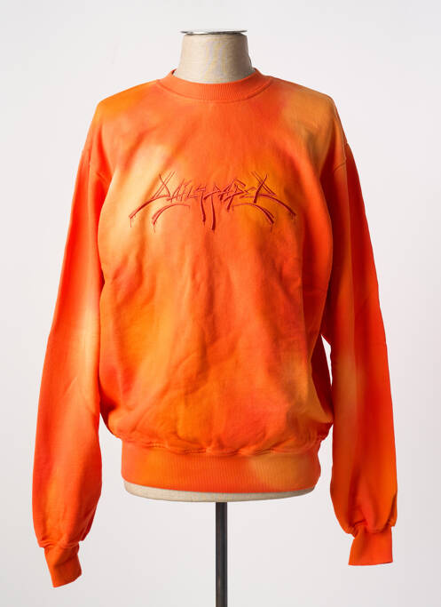 Sweat-shirt orange DAILY PAPER pour homme