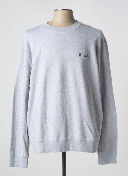 Sweat-shirt gris MAISON LABICHE pour homme
