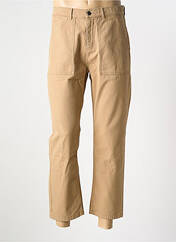 Pantalon droit beige KNOWLEDGE COTTON APPAREL pour homme seconde vue