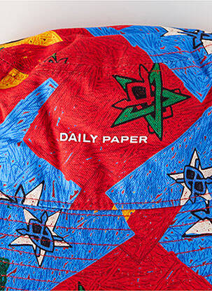 Chapeau rouge DAILY PAPER homme