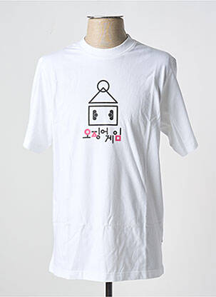 T-shirt blanc TEALER homme