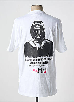 T-shirt blanc TEALER homme
