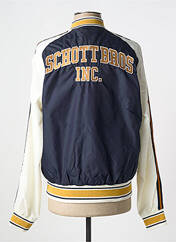 Blouson bleu SCHOTT pour homme seconde vue