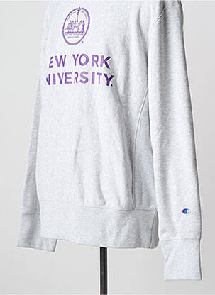 Sweat-shirt gris CHAMPION homme