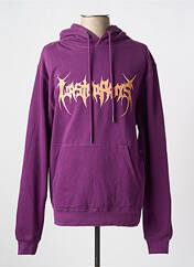 Sweat-shirt violet WASTED PARIS pour homme seconde vue