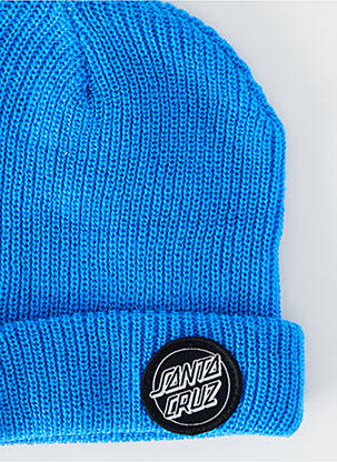Bonnet bleu SANTA CRUZ homme