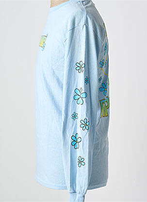 T-shirt bleu RIPNDIP homme