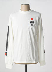 T-shirt blanc ELEMENT pour homme seconde vue