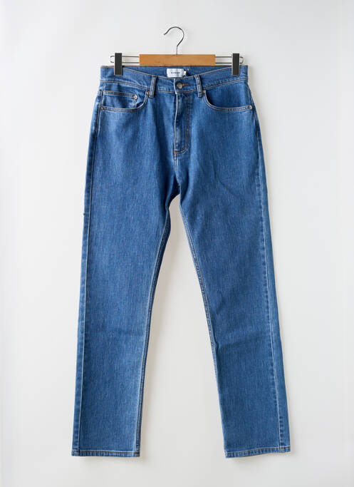 Jeans coupe droite bleu AVNIER pour homme