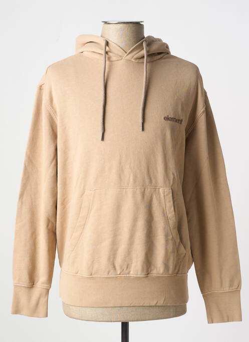 Sweat-shirt beige ELEMENT pour homme