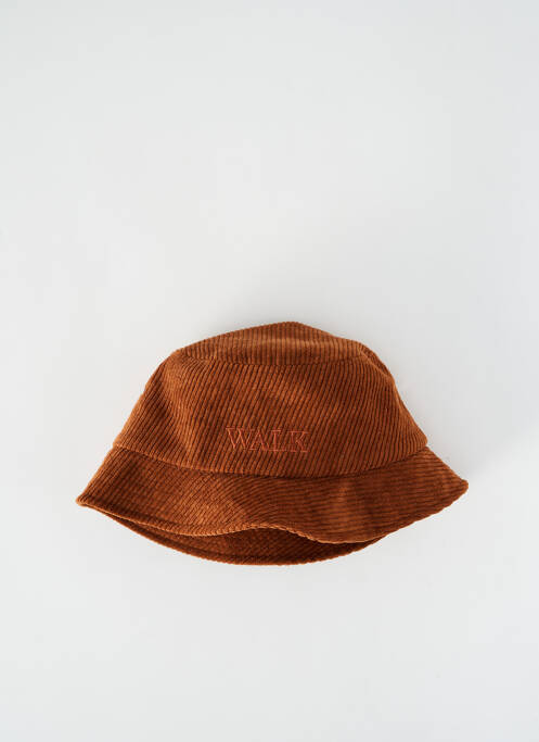 Chapeau orange WALK IN PARIS pour homme