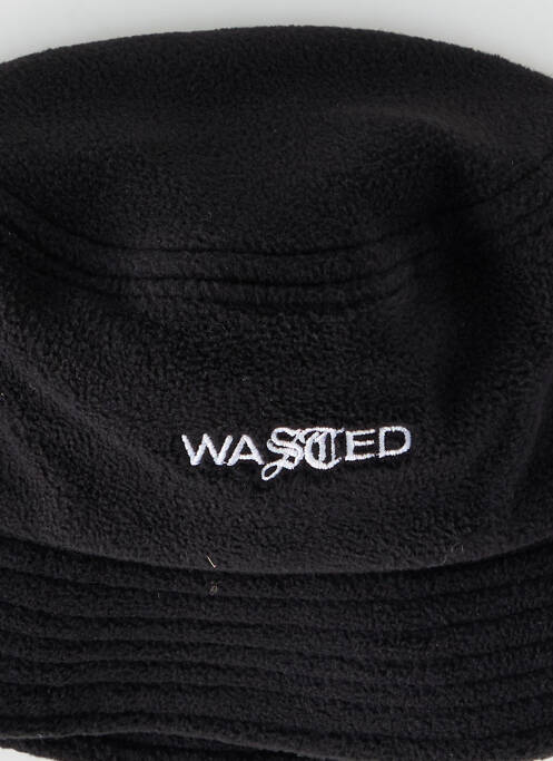 Chapeau noir WASTED PARIS pour homme